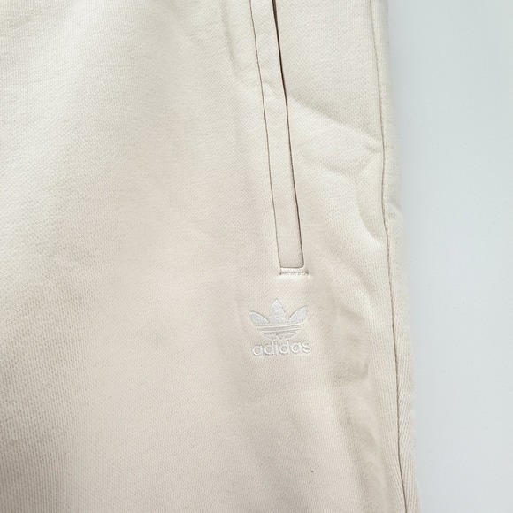 Adidas Essentials Sweatpants Cream Beige Mens Size 2XLT Joggers Lounge Pants NWT - Picture 9 of 16